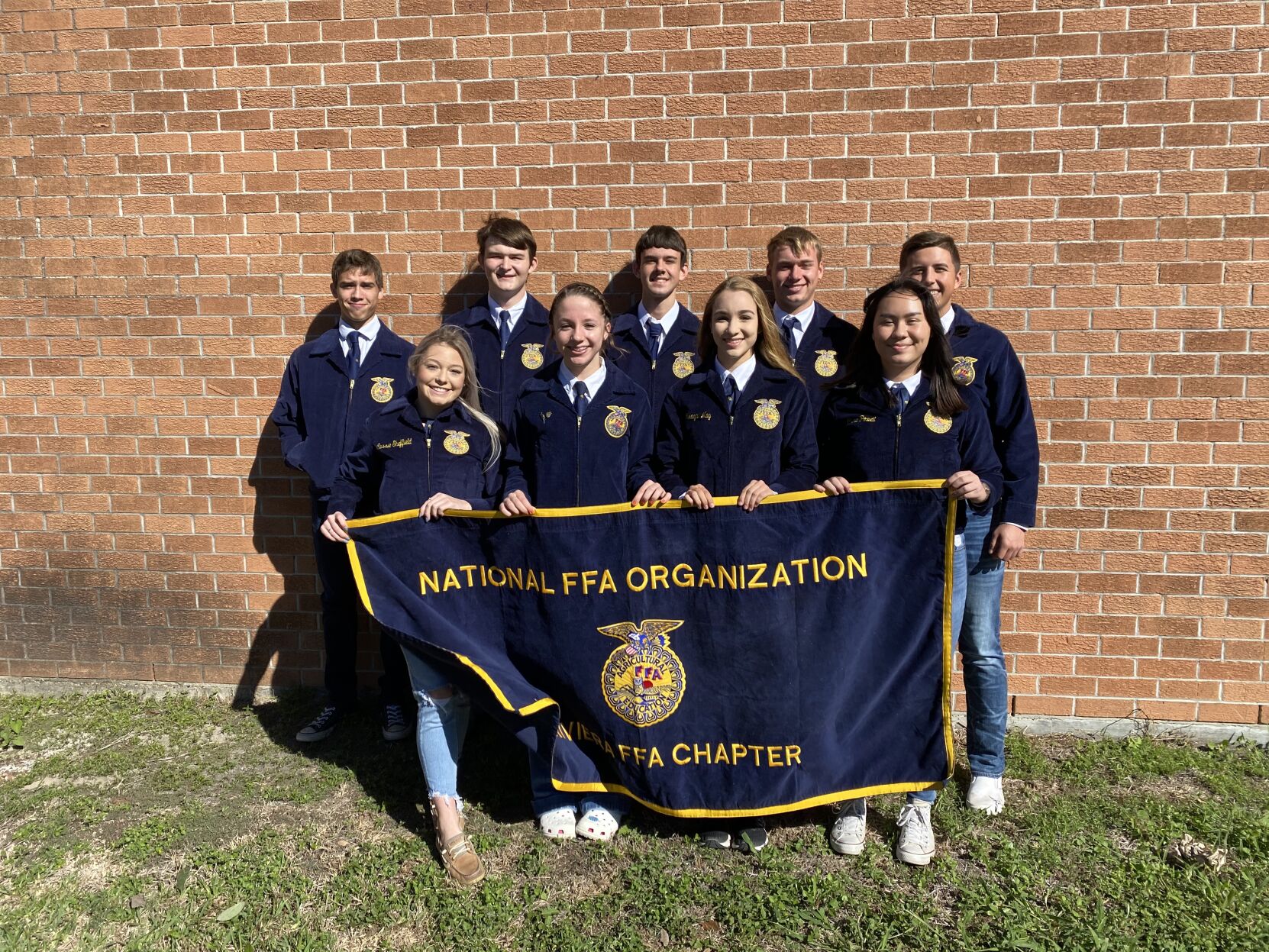 Introducing the Riviera FFA officers, members